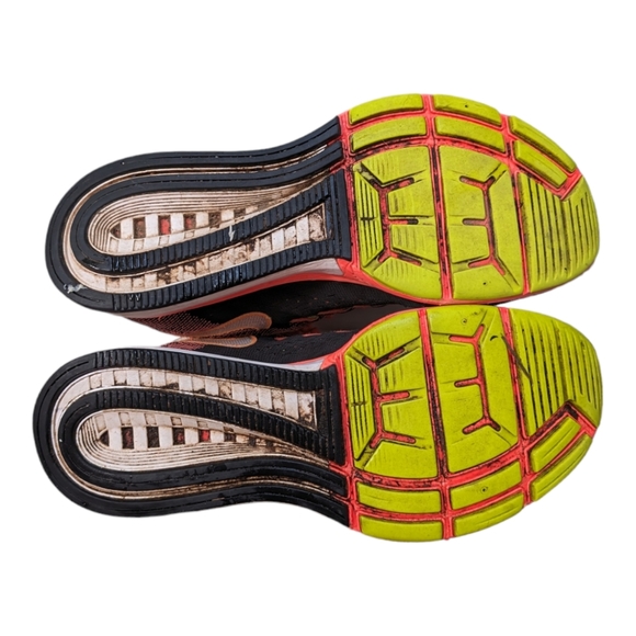 Nike Air Zoom Vomero 10 Orange black men's size 10 running training sneakers - Picture 6 of 6